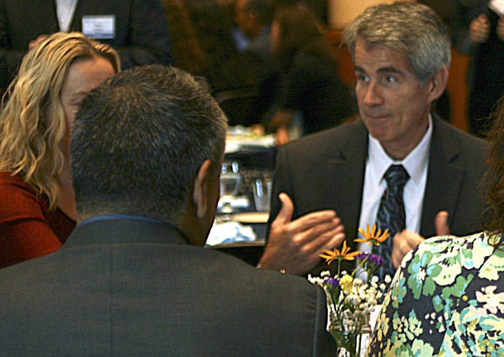 Snoqualmie Mayor Matt Larson attended Leadership Eastside’s annual mayors’ panel Sept. 9 at Cascadia College in Bothell.Catherine Krummey/Staff Photo