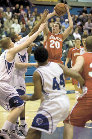 Double-teamed by defenders