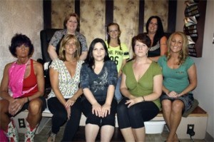 Providing help for all-new looks in a makeover reveal at the North Bend Block Party