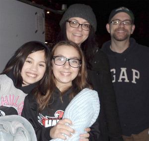Volunteering to feed the homeless with Chief Kanim Middle School were student Logan Chiodo