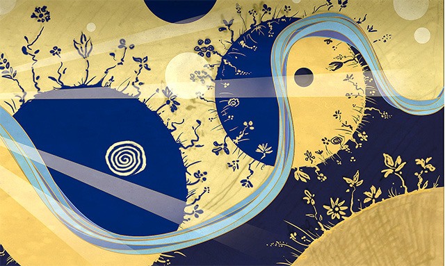 This detail of the Hmong Flower Mural coming to Fall City shows some of the flowers grown in the Valley.