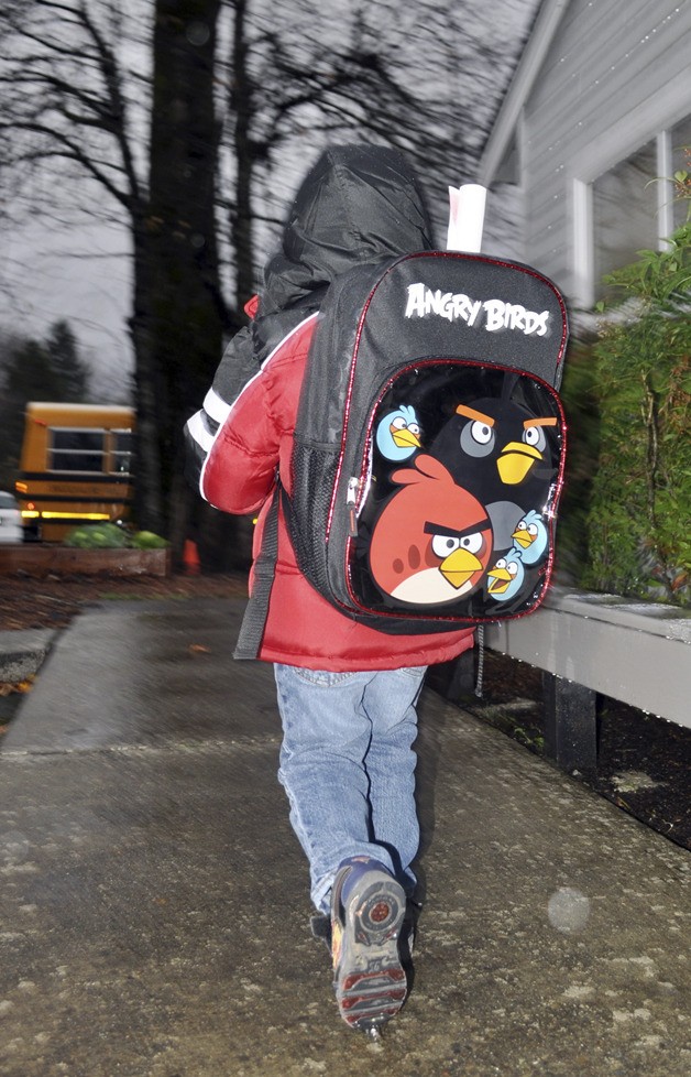 Ease the load on your child’s back in several ways. Keep the load no greater than 10 percent of body weight. Strategize with your student on what books he or she really needs each day. Create a place at home for books to be organized and easily accessed to ease day-to-day transitions.