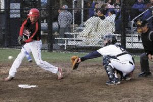 Mount Si’s Frank Tassara swings at a pitch during a key at-bat last Friday