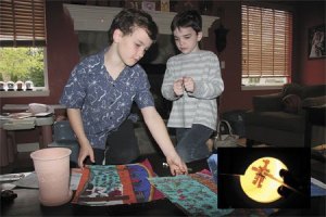 Fall City pupil Aaron Stone and his brother Quinn