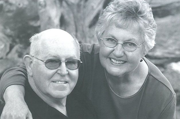 Celebrating their 50th wedded year this week