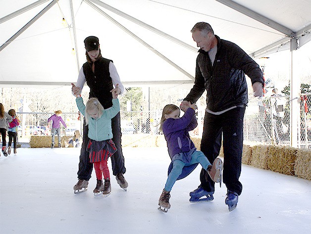 Skating skills come quickly for sisters Hallie and Ava Goetz
