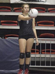 Miranda Pratt helps lead a veteran squad this season with their eye on a second consecutive appearance at the state tournament. Pratt will play for the University of Idaho next year.