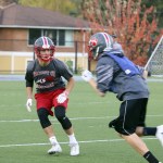 Evan Pappas/Staff Photo                                Bonda at practice the day before the homecoming game.