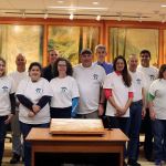 The Snoqualmie Citizen Academy graduates were recognized at the Oct. 24 city council meeting. From left: Morgan Ross, Katherine Moss, Brent Weisel, Justin Rodino, Gail Folkins, Edward Mortensen, Monica Ramirez, Andrew Tong, Lori Murton, Dvid Mills, Mayor Matt Larson, Alison Uno, Sam Insalaco, Muhamammad Shakil, Lucy McDowell, Monnie Morris, William Morris, Wilson Toft and Jill Toft. (Evan Pappas/Staff Photo)