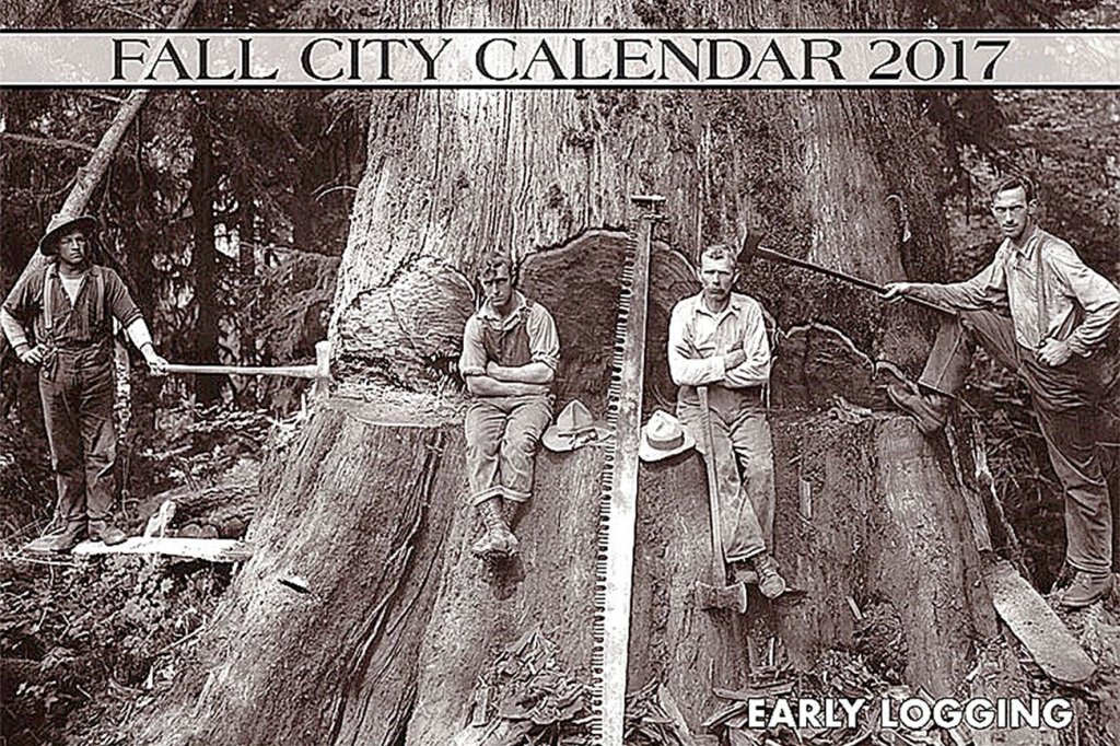 Early Logging photos from Fall City Historical Society exhibit highlight 2017 Fall City calendar