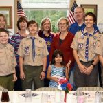 Member of the Duvall Rotary Club and Boy Scout Troop 411 worked together to put on a free breakfast honoring veterans at the Sno-Valley Senior Center Friday. (Carol Ladwig/Staff Photo)