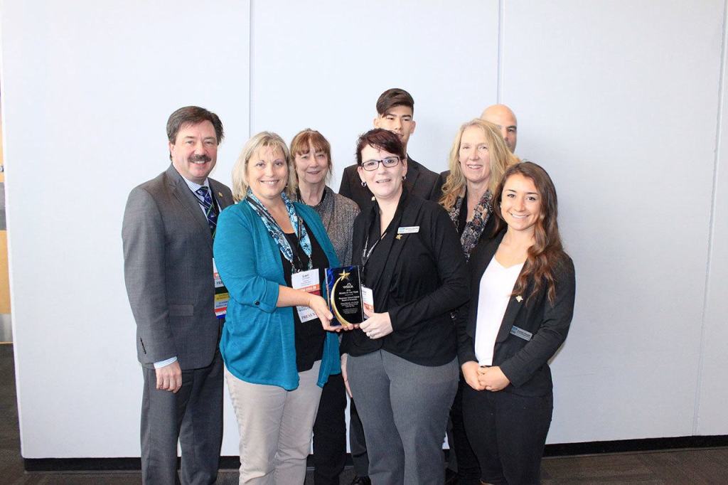 The 2016 Riverview School Board. From left: Danny Edwards, Lori Oviatt, Carol Van Noy, Sabrina Parnell, Pascal Nagata, Jodi Fletcher, Greg Bawden and Sophie Hunter. (Courtesy Photo)