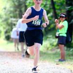 Mount Si graduate Ryan Moore running in the Jack and Jill Downhill Marathon on July 31, 2016. (Courtesy Photo)