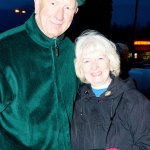 North Bend residents Harley and Kathy Brumbaugh attended the holiday festival Dec. 3. Mary Miller Photo