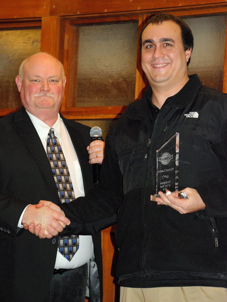 Fire District 27 honors members, names Scott Fleming, Michael Larson, firefighters of the year