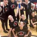 Courtesy Photo                                Mount Si High School&rsquo;s dance team celebrates their second place finish in the military category at the Bellevue High School dance competition Dec. 10.