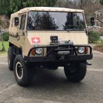 This Pinz Gauer snow vehicle was just being broken in on Christmas Day when its owner, a Search and Rescue volunteer, put it to use in rescuing an injured hiker near Franklin Falls.                                Courtesy Photo