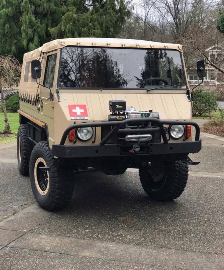 This Pinz Gauer snow vehicle was just being broken in on Christmas Day when its owner, a Search and Rescue volunteer, put it to use in rescuing an injured hiker near Franklin Falls.                                Courtesy Photo