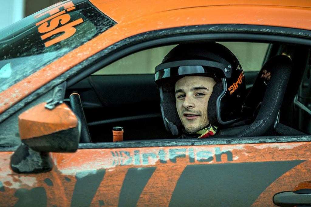 Mario Bonfante was on the DirtFish track in Snoqualmie practicing Rallycross on Tuesday, April 5.                                Courtesy Photo