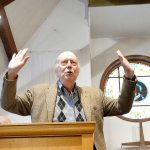 Gary Schwartz, of Valley Center Stage, was a guest speaker at Monday&rsquo;s event.                                Mary Miller Photo