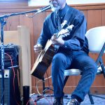 Musician Reggie Garrett performed for the event.                                Mary Miller Photo