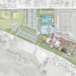 An overhead drawing of the Mount Si High School design. (Courtesy Photo)