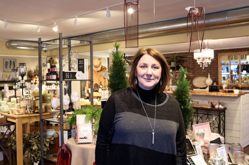 Corners Gift Shop owner Peggy Lefley found her perfect shop site in downtown Snoqualmie. Evan Pappas/Staff Photo