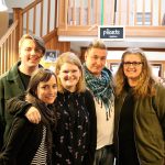 Some of the staff at Down to Earth Flowers and Gifts. From left: Dylan Miller, Casey Bilyeu, Alice Friedel, Shane Parker, Stacy Miller.                                Evan Pappas/Staff Photo