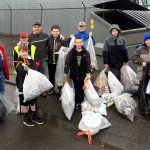 Scouts from Troop 706 collected roadside trash from the Lake Alice boat launch down to the Preston-Fall City Road on Feb. 18.                                Courtesy Photo