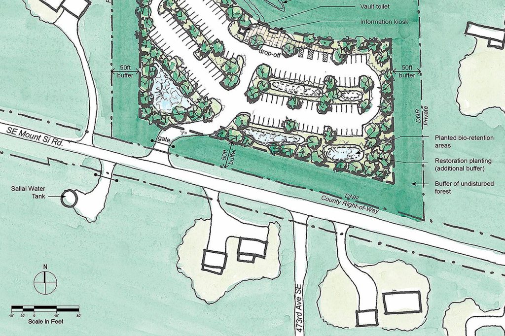 Construction starts today on new Mount Teneriffe Trailhead