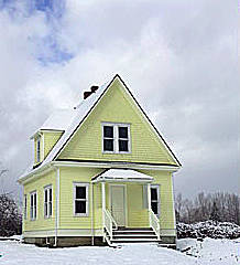 Courtesy Photo                                Recent renovations to the exterior of the Tollgate Farmhouse have been completed with funding from 4Culture.