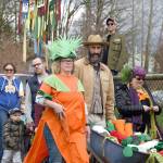 Vegetables and farmers alike marched into Duvall&rsquo;s Depot Park Saturday, to conclude the March of the Vegetables parade and start the community festival that followed.                                Carol Ladwig/Staff Photo