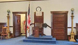 Courtesy Photo                                Inside the Fall City Masonic Lodge.