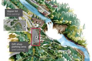 Paid parking to start May 8 at Snoqualmie Falls gift shop lot