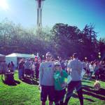Courtesy Photo                                Kelsey Saty and her husband at the 2016 Seattle Brain Cancer Walk. She has raised more than $1,800 this year.