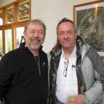 North Bend Mayor Ken Hearing and Meadowbrook Farm Preservation Association Board Member Ryan Kolodejchuk (Courtesy Photo)