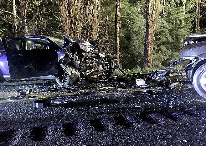 An April 15 accident on S.R. 203 left a 10-year-old boy seriously injured in Harborview Medical Center. State troopers are seeking any witnesses who might have information about the accident. Courtesy Photo