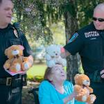 North Bend Regency Care residents donate teddy bears to local law enforcement