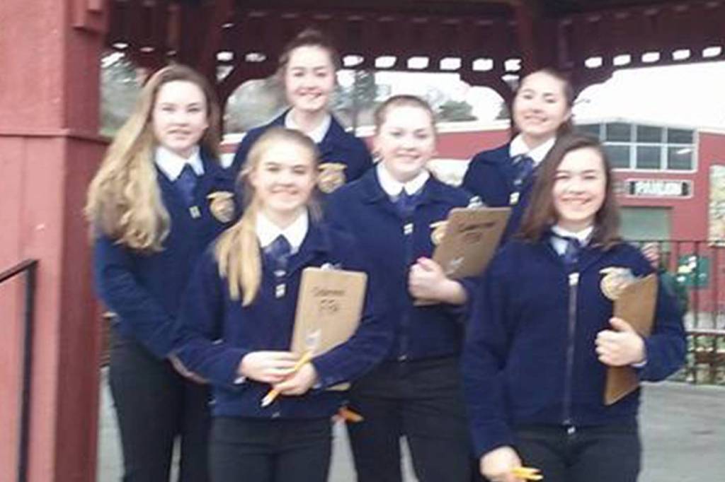 Cedarcrest sends first-ever FFA team to state horse judging event