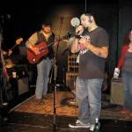 Shotgun Kitchen gets ready to perform at the Black Dog Cafe. (Courtesy Photo)