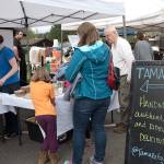 Customers line up for &ldquo;ridiculously delicious&rdquo; tamales on opening day of the market.                                Carol Ladwig/Staff Photo