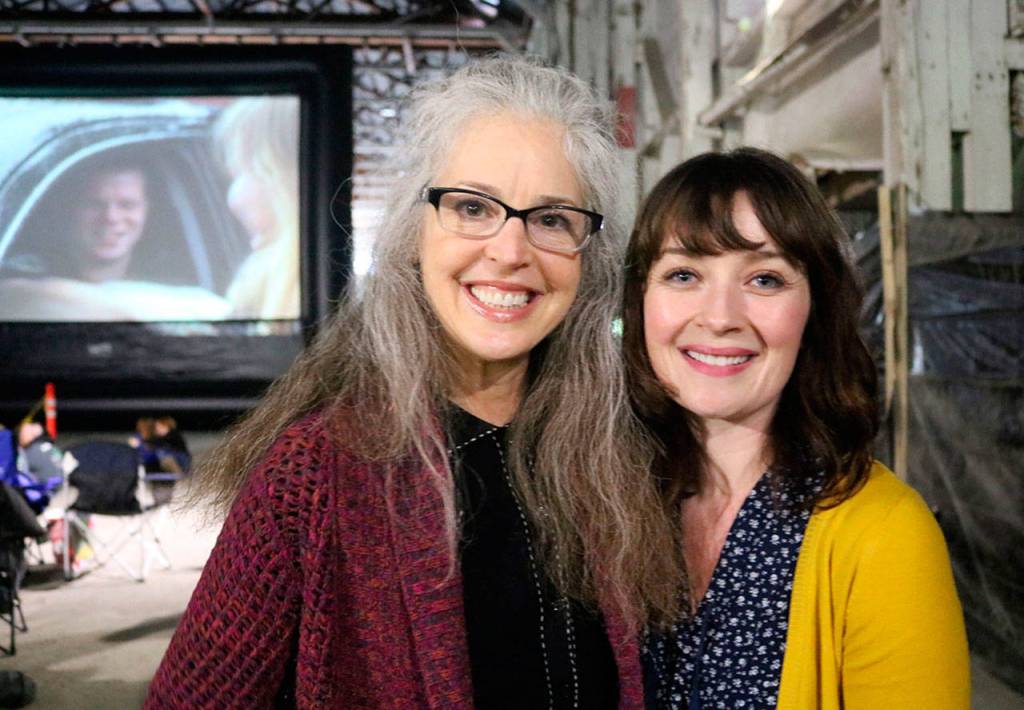 Actresses Jodi Thelen and Lisa Coronado, met with fans of Twin Peaks. Both Thelen and Coronado will be in the new season of Twin Peaks.                                (Evan Pappas/Staff Photo)