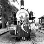 Historic photos from the Northwest Railway Museum show off one of the museum&rsquo;s all-women train crews. Courtesy Photo