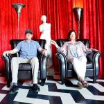 One of the most iconic Twin Peaks locations, the Red Room, was recreated inside Compass Outdoor Adventures in North Bend.                                (Mary Miller Photo)