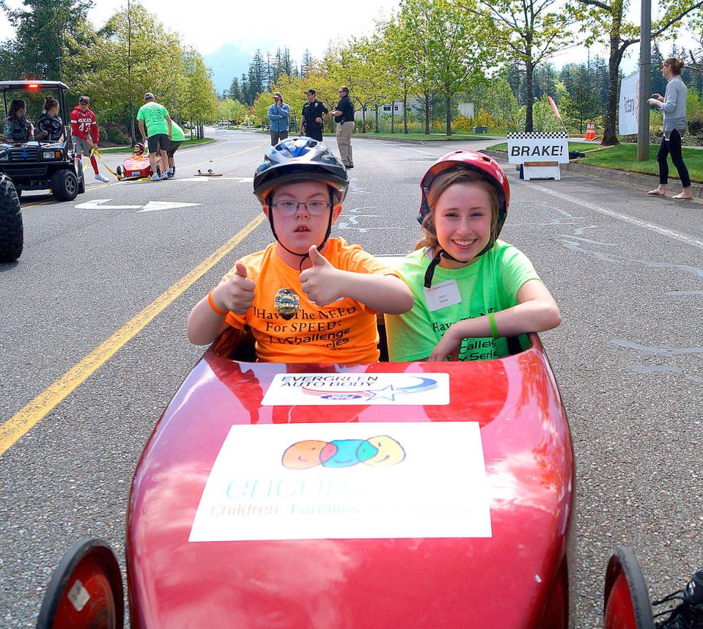 Everyone wins at Challenge Races, held Saturday on Snoqualmie Ridge