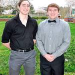Duvall students graduating from Eastside Catholic High School this year are National Merit Scholar Samuel Glaze and Tyler Folkes.                                Courtesy Photo