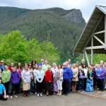 Snoqualmie Valley Relay for Life hosted a Survivors Luncheon Sunday, June 4 in celebration of local people who are recovering from cancer. Participants gathered for a group photo after the event.                                Photo courtesy of Mary Miller