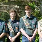 Local Scouts honored for achieving Eagle rank