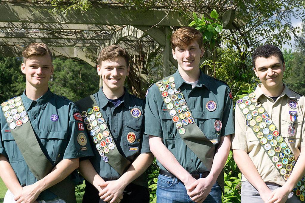Local Scouts honored for achieving Eagle rank