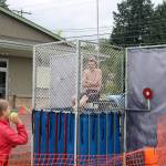 A Raging River Rider and pony follow up the horses in the club&rsquo;s parade entry.                                Carol Ladwig/Staff Photo                                Another crowd favorite, the dunk tank returned to Fall City Day Saturday.                                Evan Pappas/Staff Photo